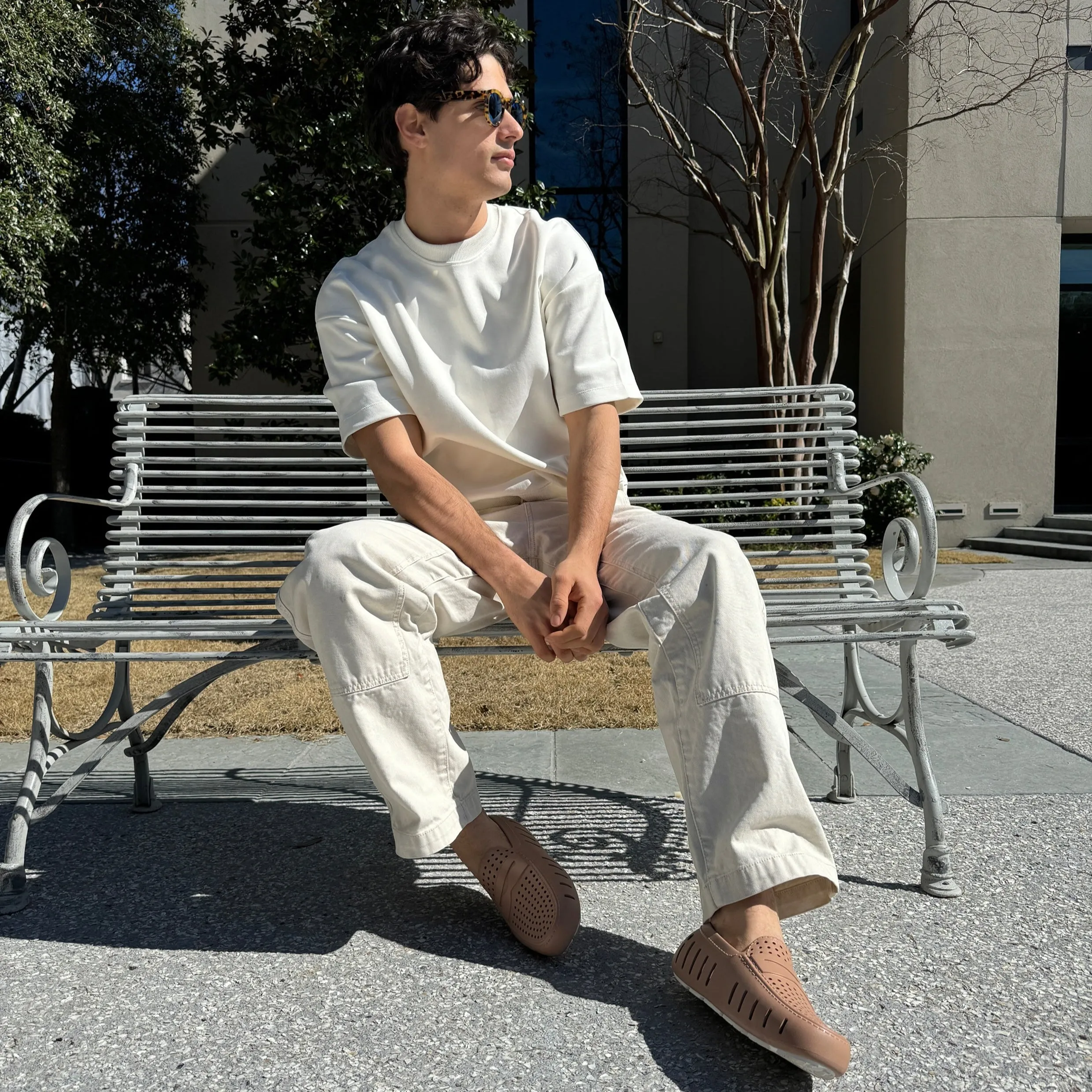 TAN/BRIGHT WHITE COUNTRY CLUB 1.0