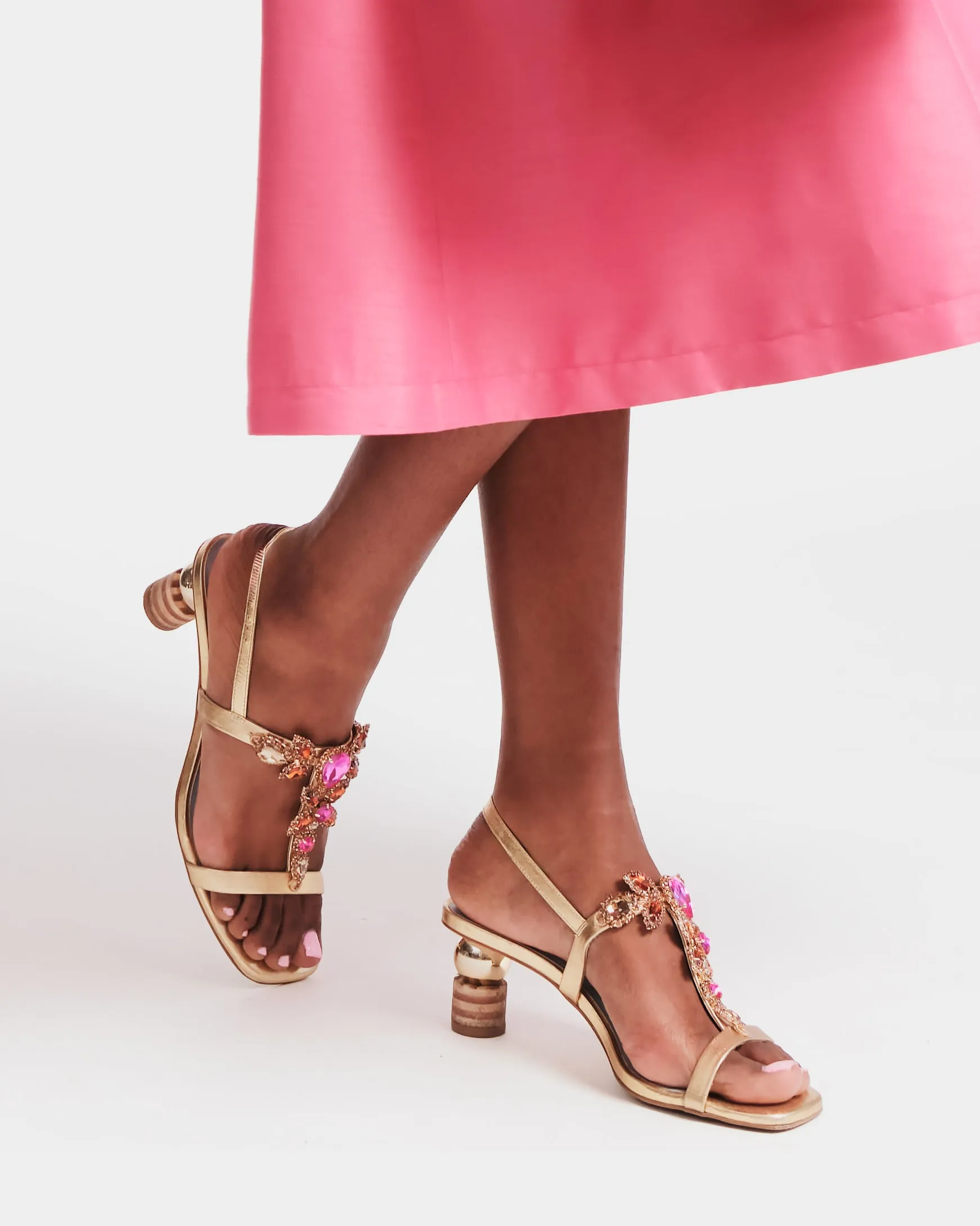 Venus Rhinestone Heel