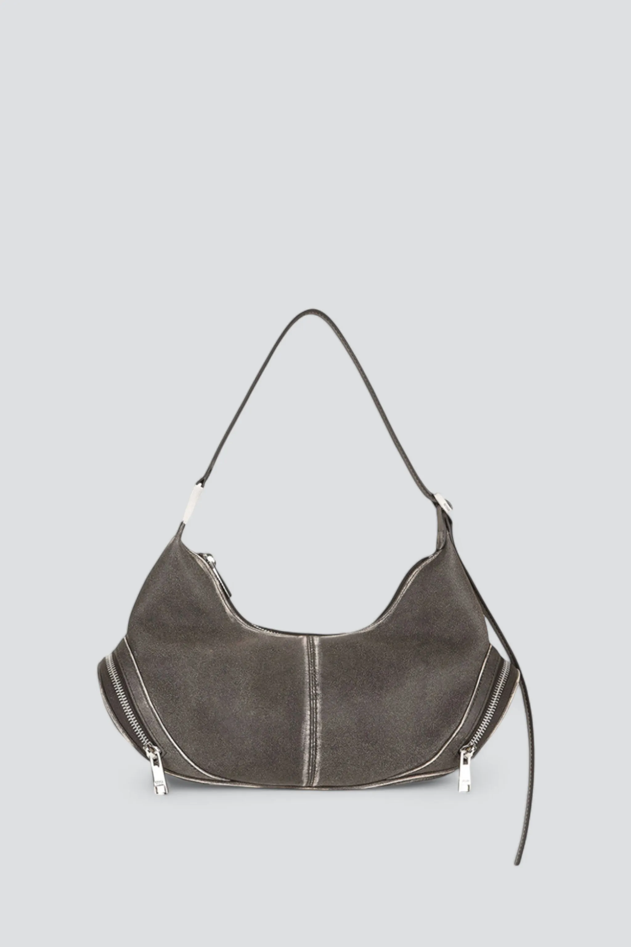 Vintage Brown Cargo Hobo Bag