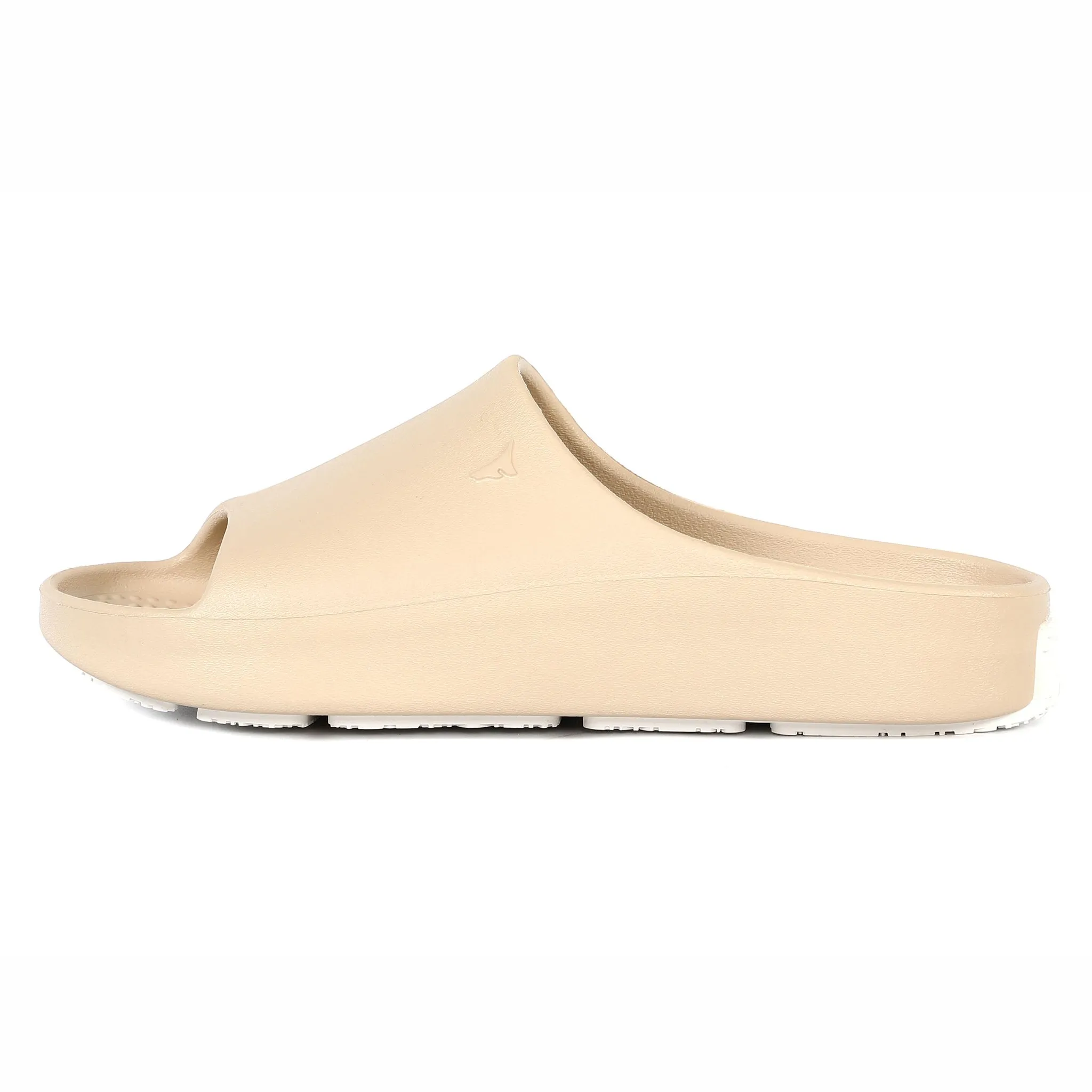 WARM SAND/BRIGHT WHITE LANE-4 WOMENS SLIDE