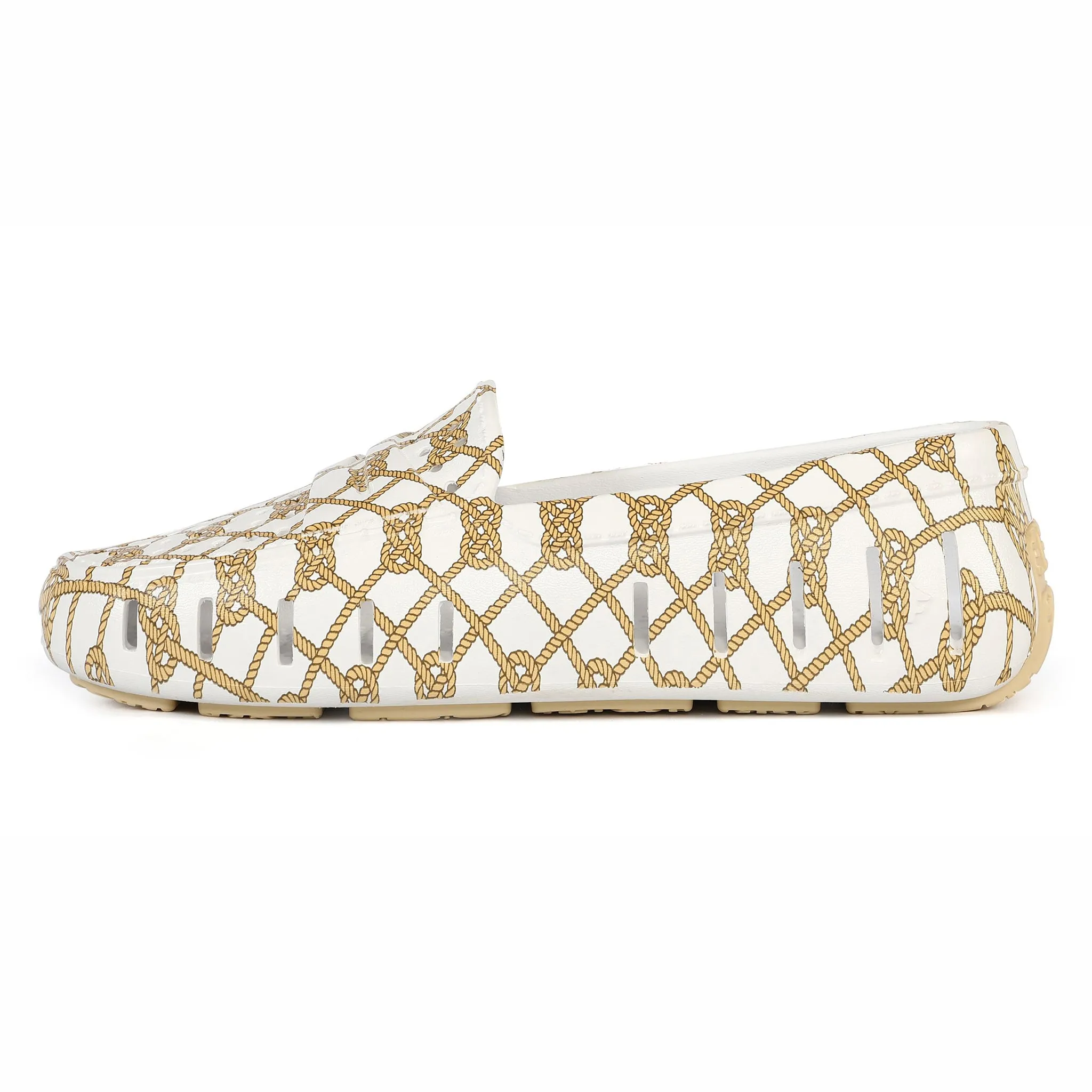 WHITE ROPE/CREAM POSH 4P - FINAL SALE