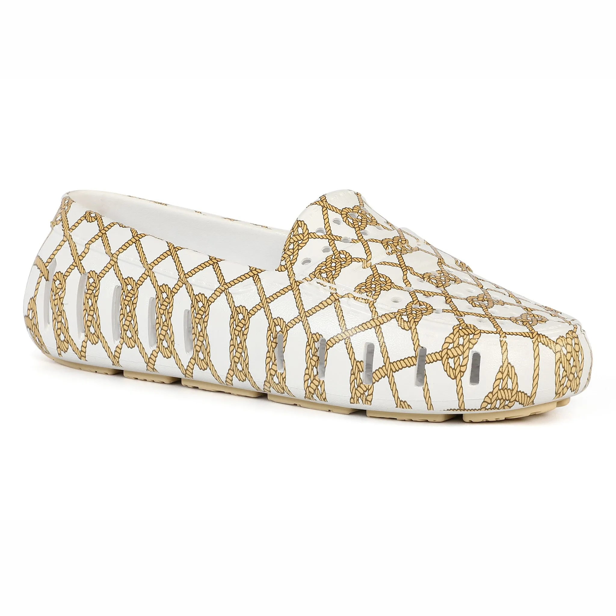 WHITE ROPE/CREAM POSH 4P - FINAL SALE