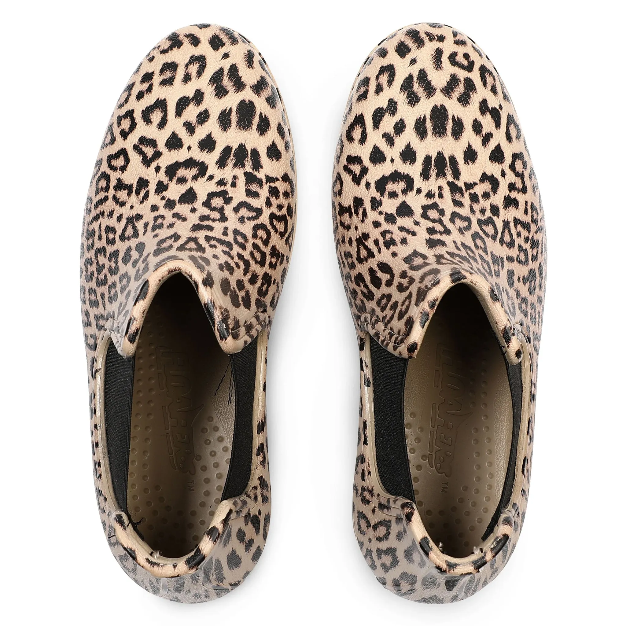 WOMENS CHEETAH/BLACK LONDONER BOOT
